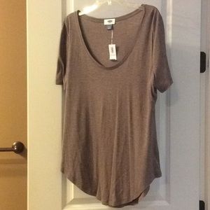 Scoop neck T-shirt by Old Navy